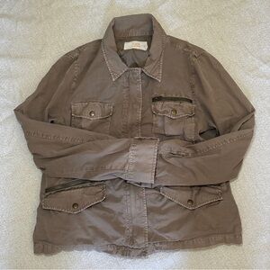 J. Crew Brown Bomber Jacket